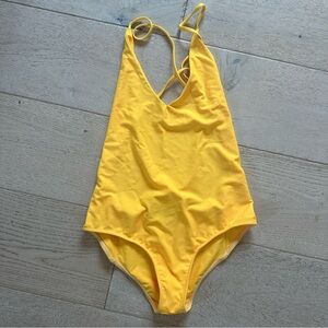 Beach Riot Maize One Piece Bathing Suit